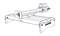 Рама Glidepoint для подвесного монтажа модулей IV6. Цвет: черный - фото 202493