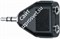 QUIK LOK AD20 адаптер-сплиттер для наушников, 2 выхода Female Stereo Mini Jack 3.5mm X 1 вход Male Stereo Mini Jack 3.5mm - фото 20270