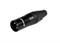 Anzhee XLR-M Black. 3 – х контактный кабельный разъем типа XLR "папа" - фото 206057