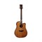 DEAN AX DCE MAH - электроакустическая гитара с вырезом, цвет натуральный - фото 21511