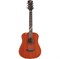 Luna SAF MUS MAH- акустическая гитара 3/4,красное дерево цвет натур.чехол в комплекте - фото 21554