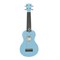 WIKI UK10G/BBL - гитара укулеле сопрано, клен, цвет синий глянец, чехол в комплекте - фото 22162