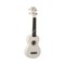 WIKI UK10G/WHT - гитара укулеле сопрано, клен, цвет белый глянец, чехол в комплекте - фото 22170