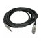 Invotone ACM1006BK - Микрофонный кабель, mono jack 6,3 <-> XLR3F, длина 6 м (черный) - фото 22306