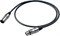 PROEL BULK250LU3 - микрофонный кабель, XLR (папа) <-> XLR (мама), длина - 3м - фото 22482
