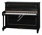 SAMICK JS115EB/EBHP - пианино,115x148x56, 240кг, струны "Roslau"(нем.), полир., черный - фото 29306