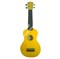 WIKI UK10G YLW - гитара укулеле сопрано,клен, цвет желтый глянец, чехол в комплекте - фото 31422