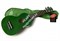 WIKI UK10G/GR - гитара укулеле сопрано, клен, цвет - зеленый глянец, чехол в комплекте - фото 31426