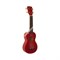 WIKI UK10G/RD - гитара укулеле сопрано, клен, цвет - красный глянец,чехол в комплекте - фото 31437