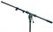 K&M 21090-300-55 микрофонная стойка 'журавль', металлические узлы, высота 900-1605 мм., длина журавля 460-770 мм., цвет черный - фото 32756