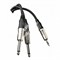 Die HARD DHT545LU5 - Проф. аудио кабель, 2х джек <-> стерео мини 3,5мм джек, длина 5м - фото 35171