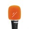 INVOTONE WS1/OR - ветрозащита для микрофонов, цвет оранжевый - фото 37900
