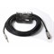 INVOTONE ACM1010/BK - микрофонный кабель , 6,3 джек моно <-> XLR (мама), длина 10 м (черный) - фото 38129