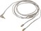 SHURE EAC64CL отсоединяемый кабель для наушников SE215, SE315, SE425, SE535, прозрачный - фото 41958