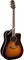 TAKAMINE G70 SERIES GD71CE-BSB электроакустическая гитара типа DREADNOUGHT CUTAWAY, цвет санберст - фото 42876