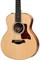 TAYLOR GS MINI-e Walnut GS Mini, гитара электроакустическая, форма корпуса парлор, жесткий чехол - фото 42902