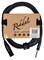 ROCKDALE XJ001-3M готовый микрофонный кабель, разъёмы XLR male X stereo jack male, длина 3 м, чёрный - фото 43715
