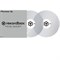 PIONEER RB-VD1-CL Тайм-код пластинки для rekordbox DVS, прозрачные (пара) - фото 44332
