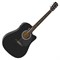 Fender Squier SA-105CE Dreadnought Black W/Fishman Preamp электроакустическая гитара - фото 44734