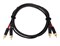 Cordial CIU 1.5 CC кабель сдвоенный RCA—RCA, 1.5м, черный - фото 45522