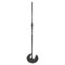 Ultimate Support PRO-R-SB стойка микрофонная прямая, цельное фигурное основание,высота 89-159см, диаметр основания 28.6см,  вес 3.7кг, черная - фото 46083