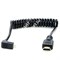 Atomos Coiled Right angle Micro to Full HDMI Cable 50 cm - фото 54023