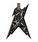 RZR SHG/Dimebag Razorback Shard Graphic/Эл. гитара, дека - красное дерево, гриф- красное дерево/DEAN - фото 59674