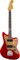 FENDER SQUIER DLX JAZZMSTER CNDY APLE RED TR - электрогитара Deluxe Jazzmaster, накладка грифа палисандр, тремоло, цвет красный - фото 62620