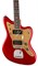 FENDER SQUIER DLX JAZZMSTER CNDY APLE RED TR - электрогитара Deluxe Jazzmaster, накладка грифа палисандр, тремоло, цвет красный - фото 62621