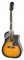 EPIPHONE AJ-220SCE Vintage Sunburst Акустическая гитара, цвет саберст, форма джамбо - фото 63394