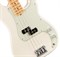 FENDER AM PRO P BASS MN OWT бас-гитара American Pro Precision Bass, цвет олимпик уайт, кленовая накладка грифа - фото 63479