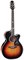 TAKAMINE TT SERIES EF450C-TT TBB электроакустическая гитара типа NEX CUTAWAY с кейсом, цвет - Transparent Black Burst, верхняя д - фото 63762