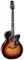 TAKAMINE TT SERIES EF450-TT BSB электроакустическая гитара типа NEX с кейсом, цвет - коричневый санбёрст, верхняя дека - массив - фото 63764