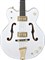 Gretsch G6136LSB White Falcon™ Bass, 34' Scale, Ebony Fingerboard, White Бас-гитара полуакустическая, цвет белый - фото 63789