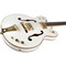 Gretsch G6136LSB White Falcon™ Bass, 34' Scale, Ebony Fingerboard, White Бас-гитара полуакустическая, цвет белый - фото 63790