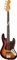 FENDER 60S JAZZ BASS PF 3TSB LACQUER бас-гитара, цвет 3-х цв. санберст, накладка грифа Пао Ферро - фото 64012