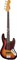 FENDER 60S JAZZ BASS PF 3TSB LACQUER бас-гитара, цвет 3-х цв. санберст, накладка грифа Пао Ферро - фото 64013