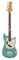 FENDER JMJ Road Worn® Mustang Bass®, Rosewood Fingerboard, Faded Daphne Blue электрогитара именная Justin Meldal-Johnsen Road W - фото 64170