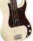 Fender American Original '60s Precision Bass®, Rosewood Fingerboard, Olympic White Бас-гитара с кейсом, цвет белый - фото 64796