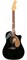 FENDER Sonoran SCE Thinline Black электроакустическая гитара, цвет черный - фото 64857