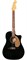 FENDER Sonoran SCE Thinline Black электроакустическая гитара, цвет черный - фото 64858