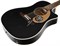 FENDER Sonoran SCE Thinline Black электроакустическая гитара, цвет черный - фото 64860