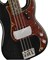 FENDER 2018 POSTMODERN BASS RW - JOURNEYMAN RELIC® - AGED BLACK Бас-гитара с кейсом, 3-х цвет черный - фото 64908