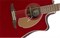 Fender Redondo Player CAR Электроакустическая гитара, цвет красный металлик - фото 65077