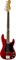 FENDER SQUIER VINTAGE MODIFIED P BASS PJ CAR бас-гитара, цвет красный - фото 65143