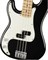 FENDER PLAYER P BASS LH MN BLK Бас-гитара левосторонняя, цвет черный - фото 65257