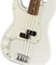 FENDER PLAYER P BASS LH PF PWT Бас-гитара левосторонняя, цвет белый - фото 65274