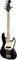 Squier Contemporary Active Jazz Bass® V HH, Maple Fingerboard, Black бас-гитара 5-и струнная с активными звукоснимателями НН, цв - фото 65459