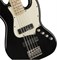 Squier Contemporary Active Jazz Bass® V HH, Maple Fingerboard, Black бас-гитара 5-и струнная с активными звукоснимателями НН, цв - фото 65460