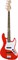 FENDER SQUIER AFFINITY JAZZ BASS LRL RCR бас-гитара Jazz Bass, накладка лаурэль, цвет красный - фото 65558